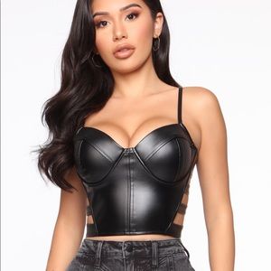 Black Bustier - Party With You